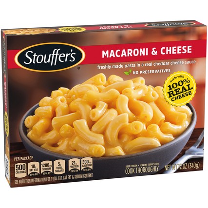 Stouffer's Macaroni and Cheese 12oz AF Req